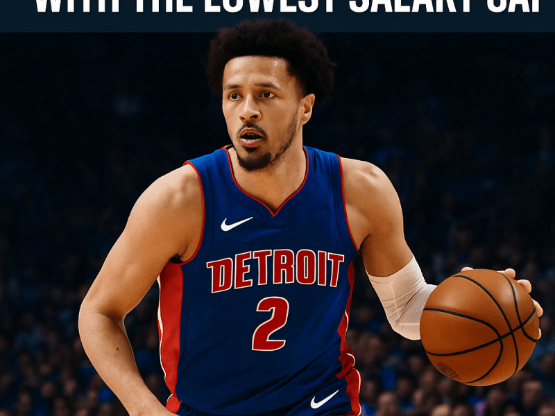NBA’s Best Bargain: How the Detroit Pistons Clinched the 6th Seed with the Lowest Salary&nbsp;Cap!